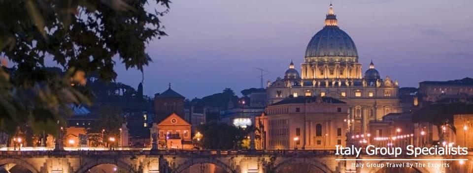 Vatican City, Rome at Night 